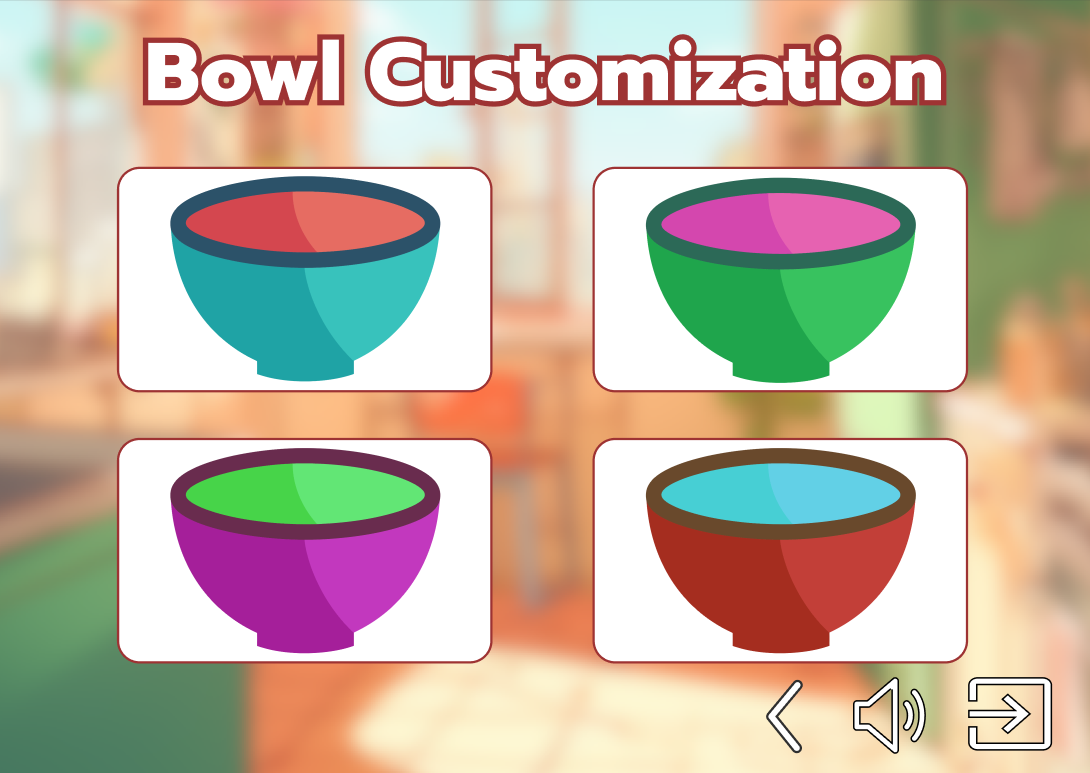 Bowl customization